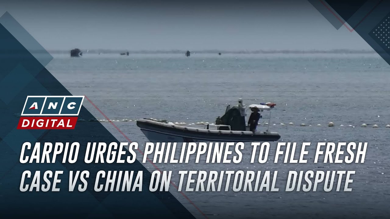 Carpio urges Philippines to file fresh case vs China on territorial dispute