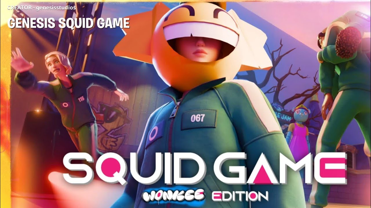 SQUID GAME 🦑 @fortnite 👑 WONKEE edition 🎬 @Netflix 