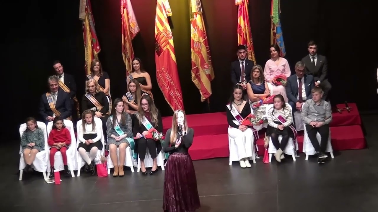 ALAGONESES (PASODOBLE-MARCHA) CANTADA POR ELENA GALÁN