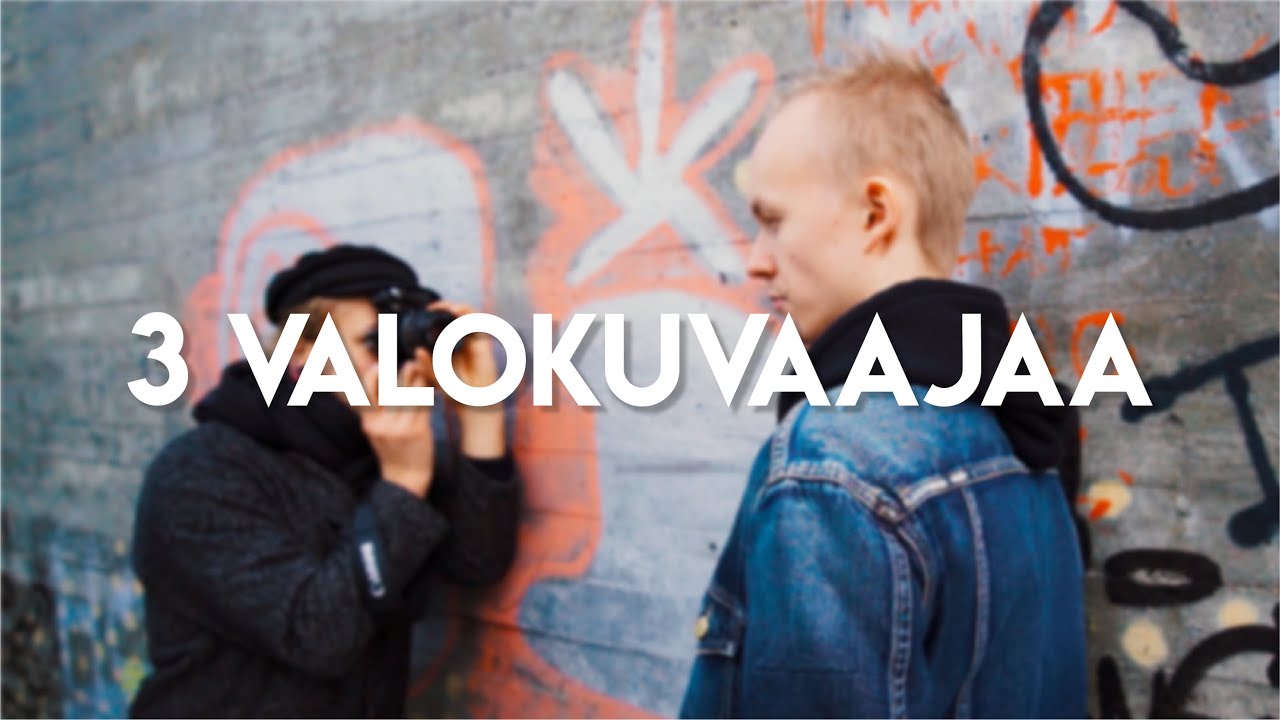 3 VALOKUVAAJAA KUVAA YHTÄ MALLIA - JAKSO 3 (FILMIKAMERA) #kareliaamk #3valokuvaajaa #valokuvaus