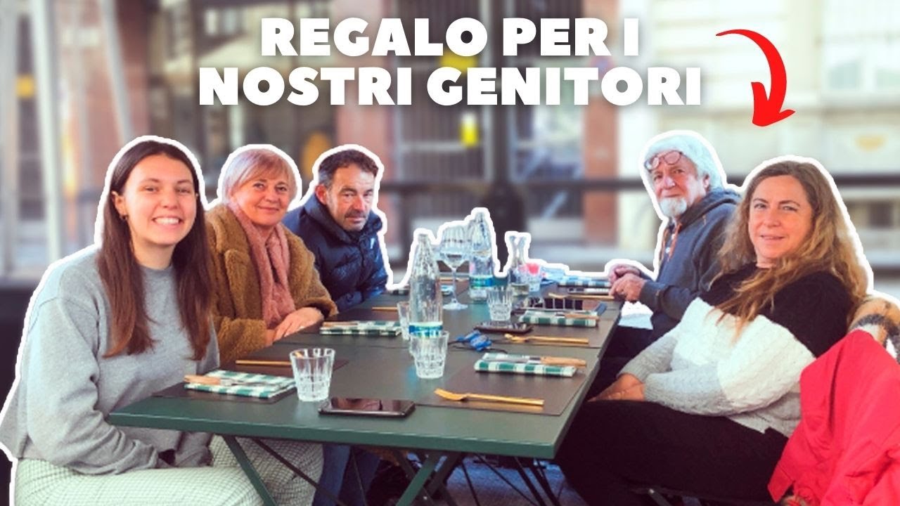 REGALIAMO UN PRANZO PER NATALE AI NOSTRI GENITORI 👨‍👩‍👧