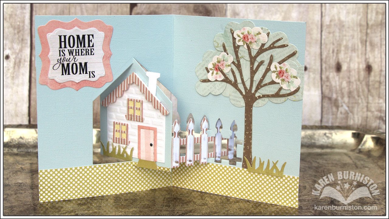 Designer Challenge April 2014 - House Pivot Card