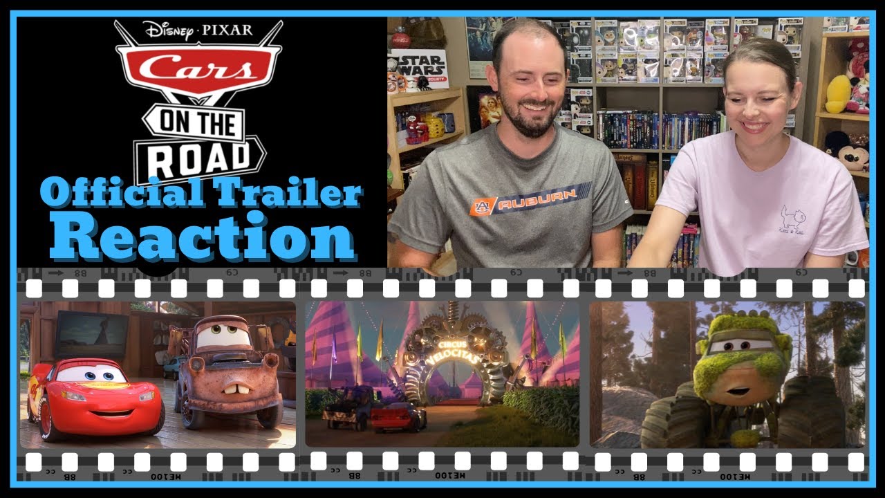 Cars on the Road | OFFICIAL TRAILER REACTION