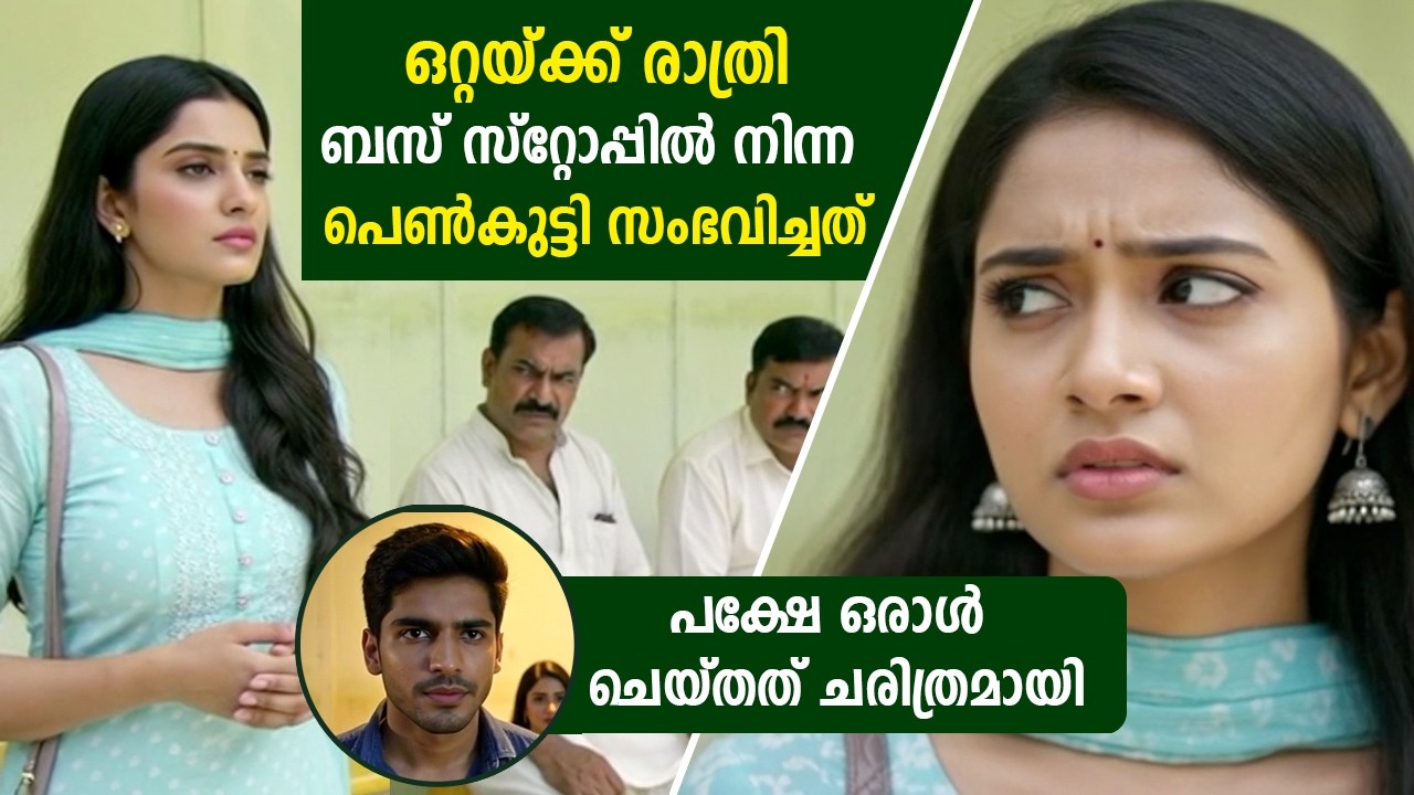 ഒറ്റയ്ക്ക് രാത്രി ബസ് സ്റ്റോപ്പിൽ നിന്ന പെൺകുട്ടി… പിന്നീട് സംഭവിച്ചത് ഹൃദയം തൊടും ❤️