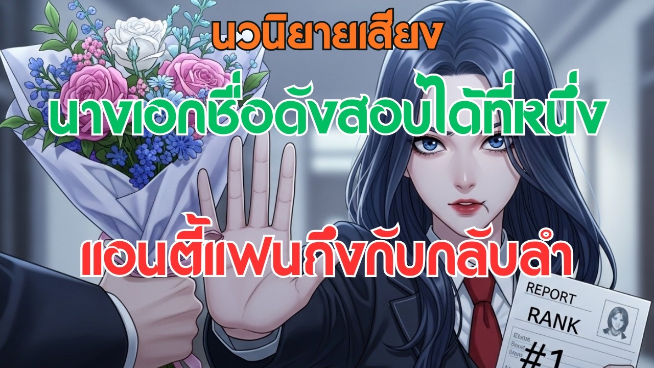 นางเอกชื่อดังสอบได้ที่หนึ่ง แอนตี้แฟนถึงกับกลับลำ #นวนิยายเสียง