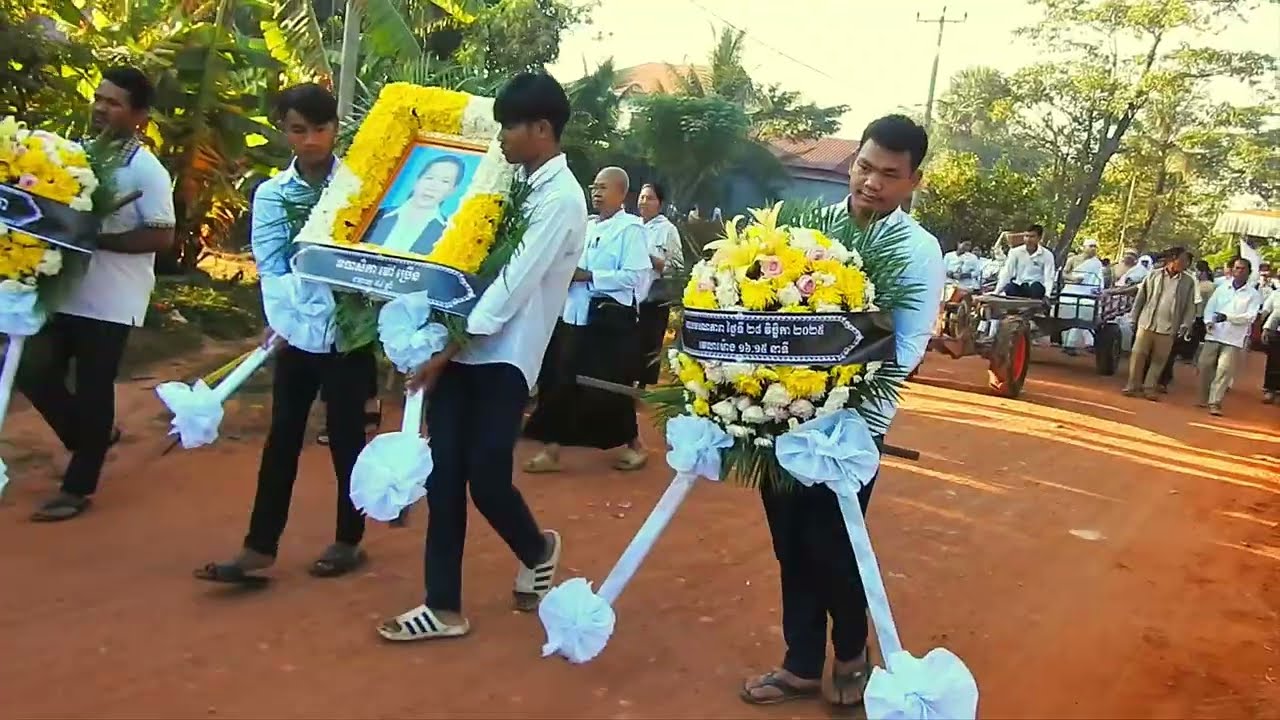 Fresh Life In The Village: Condolence and Funeral Ceremony Name Mao Preoun.