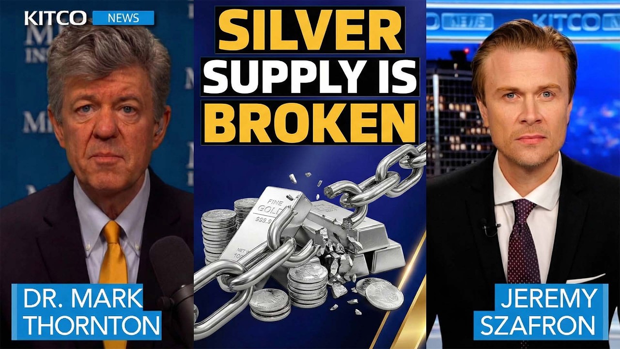 Dr. Mark Thornton Says Silver Supply Is Inelastic And The Market Cannot Fix It