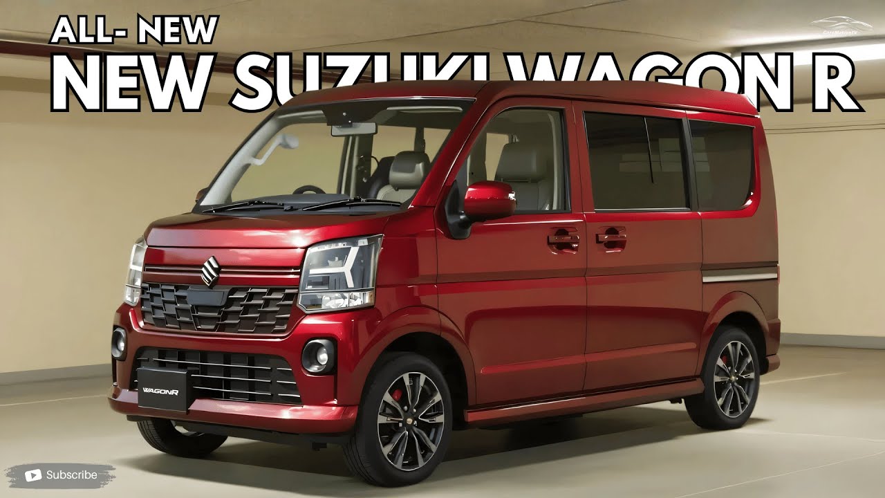 新型スズキ ワゴンR発表 - 現代のライフスタイルに合わせたデザイン