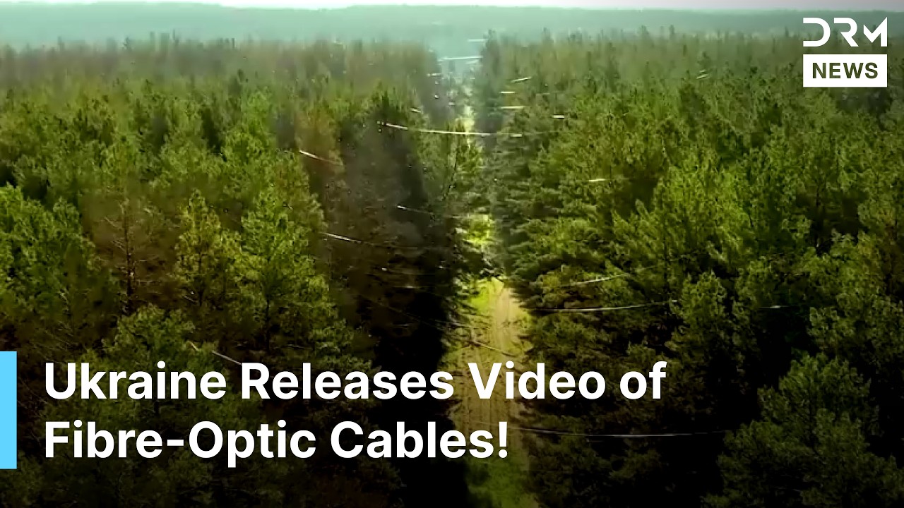 UNSEEN: Ukraine Releases Footage of Forest Covered in Fibre-Optic Drone Cables | Kharkiv | AH1Z