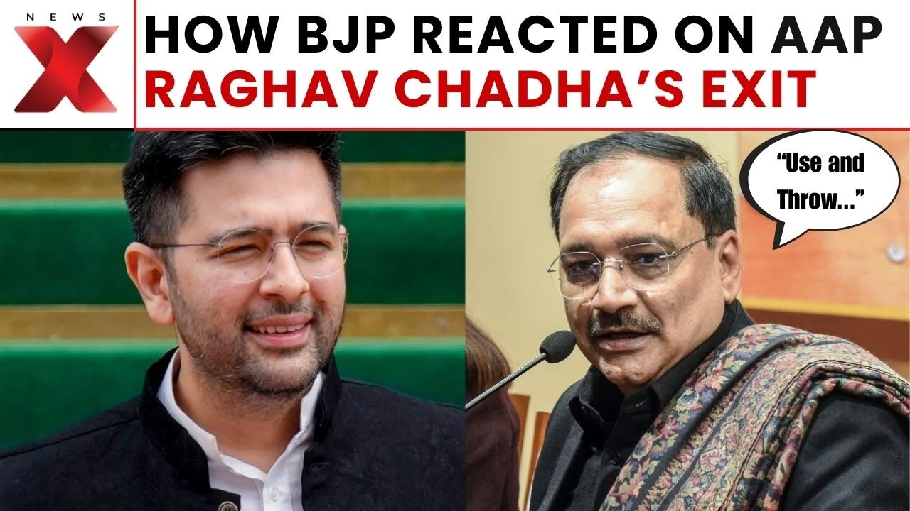 &ldquo;Why Was Raghav Chadha Removed?&rdquo; BJP Questions AAP After Deputy Leader Exit | NewsX