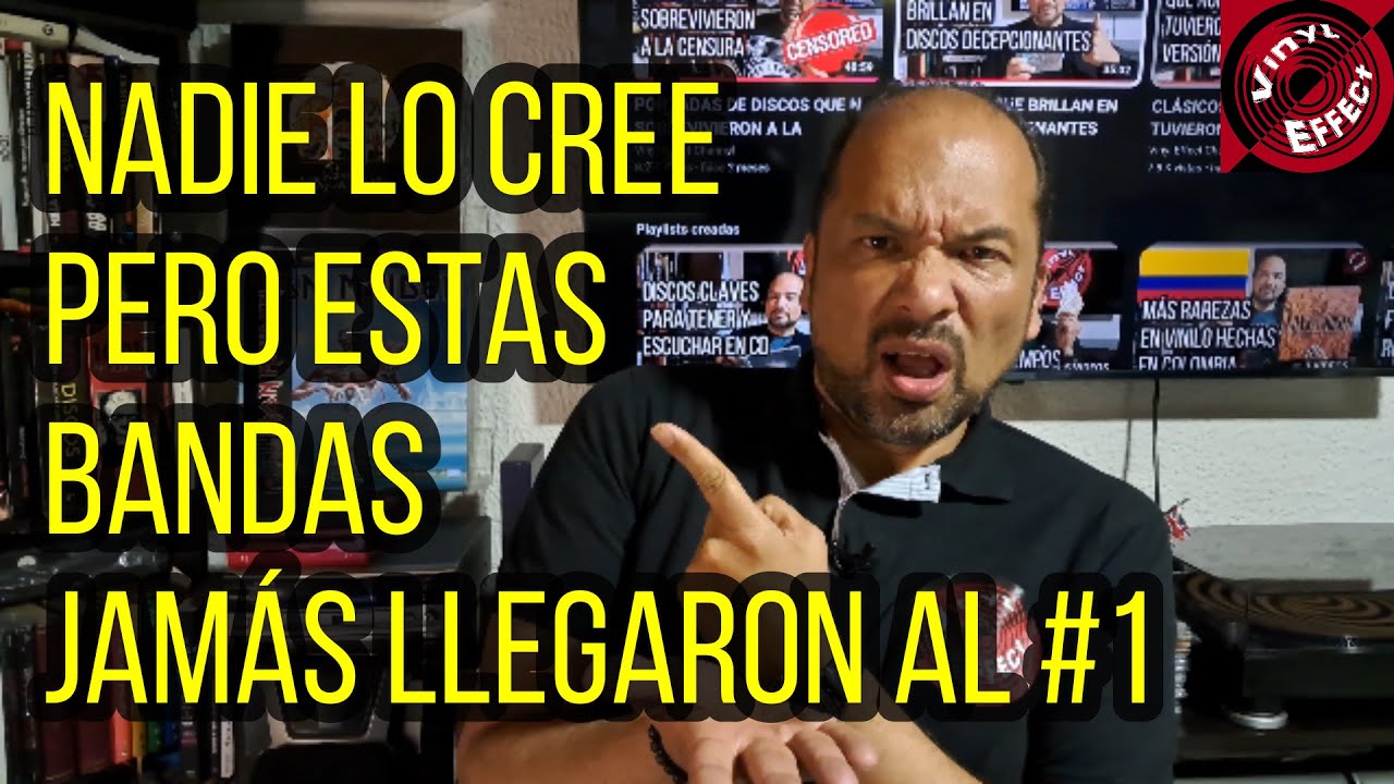 BANDAS Y ARTISTAS LEGENDARIOS QUE JAMÁS LLEGARON AL #1