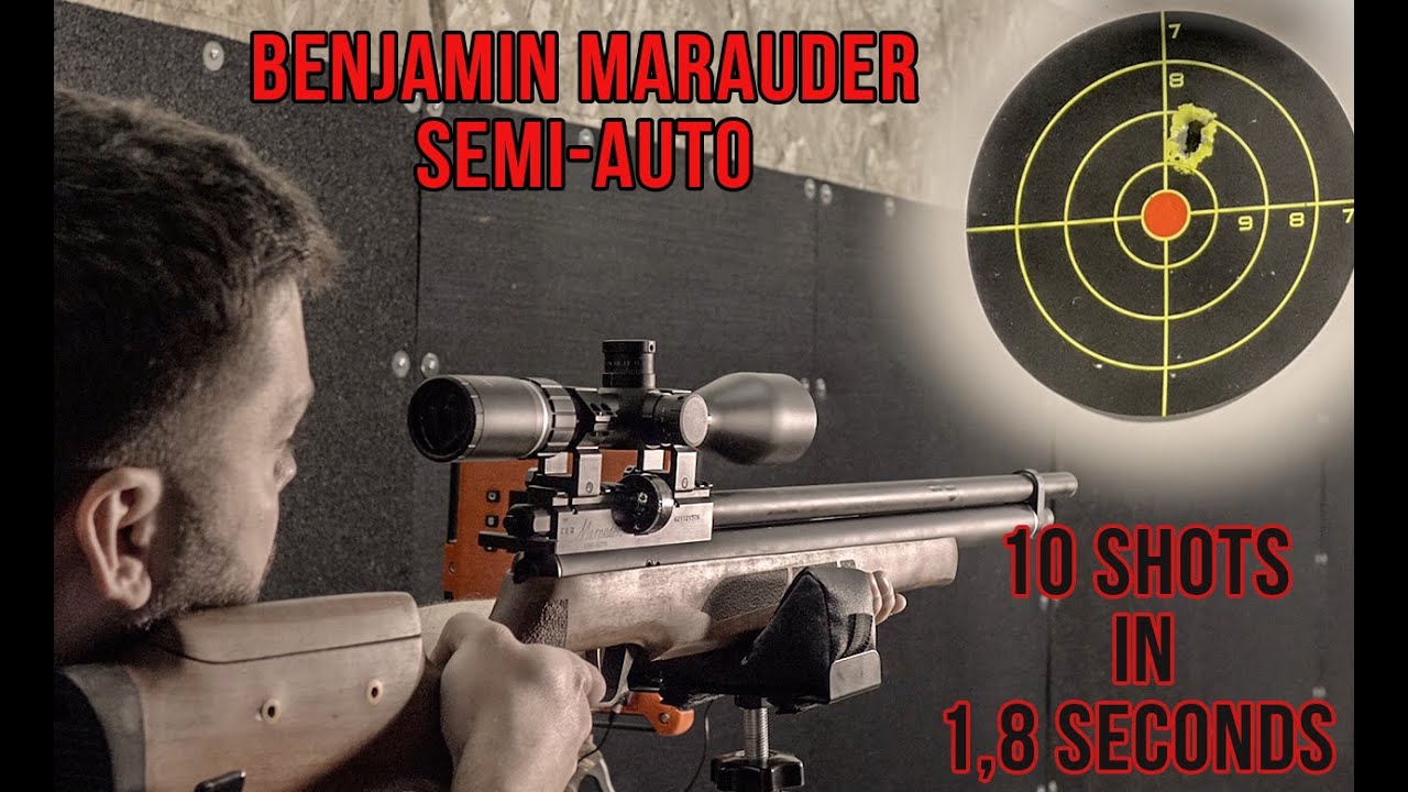 Vzduchovka Crosman Benjamin Marauder Semi-Auto 5,5 mm