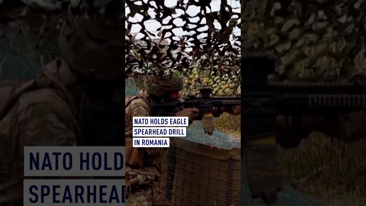 NATO holds Eagle Spearhead drill in Romania