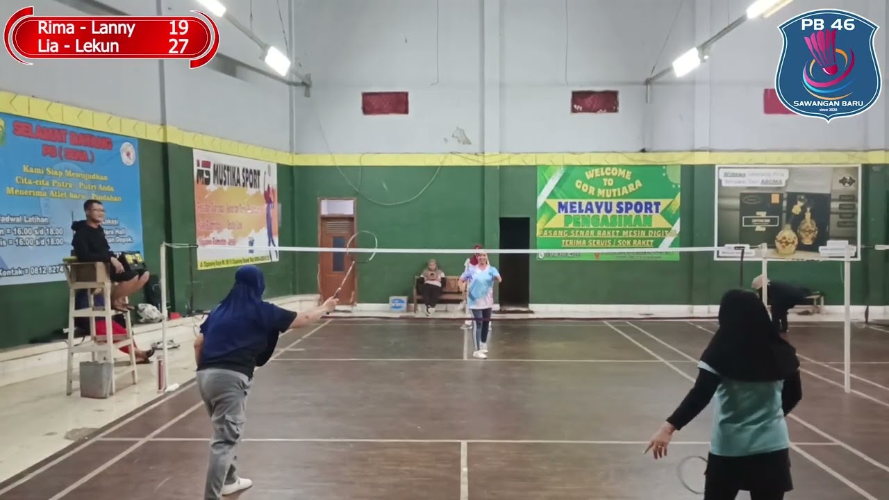 Jual beli serangan ... seru