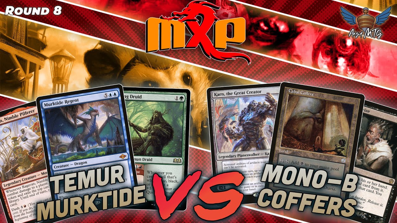 MTG Modern | Temur Murktide vs Mono-Black Coffers | MXP San Francisco | Round 8