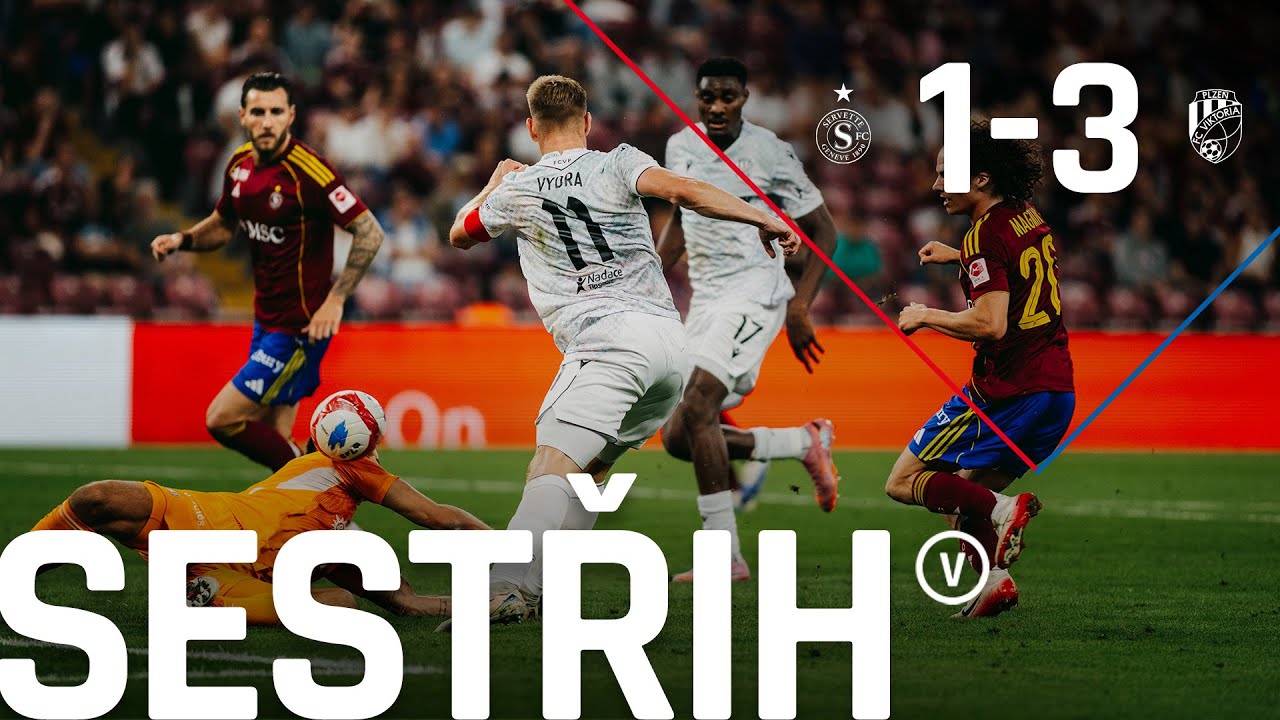 SESTŘIH: 2. předkolo Ligy mistrů -  Servette FC vs. FC Viktoria Plzeň