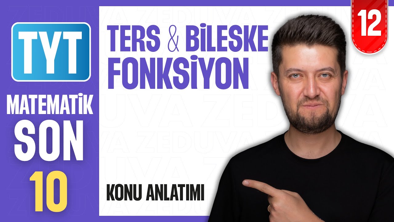 Ters ve Bileşke Fonksiyon - TYT Matematik SON 10 Kampı