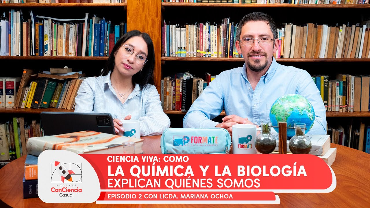 🚀 FORMATE EDUCACIÓN #2 - Ciencia viva: cómo la Química y la Biología explican quiénes somos ☝️🤓