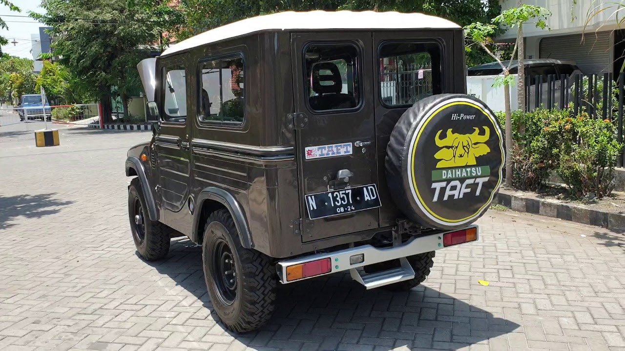 Taft Kebo F50 Diesel 4x4 thn 1983 Original Cat AC,Ps,Cakram,Freelock Antik