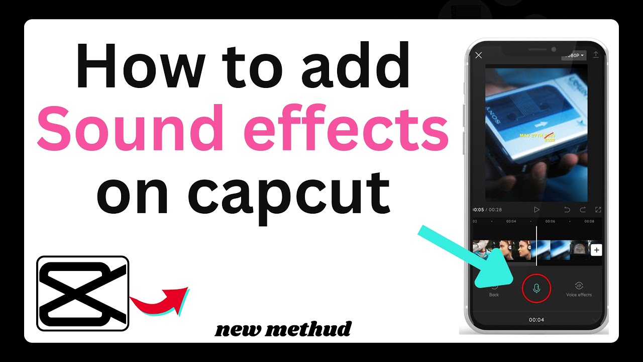 How to add sound effects on capcut | capcut tutorial part 20
