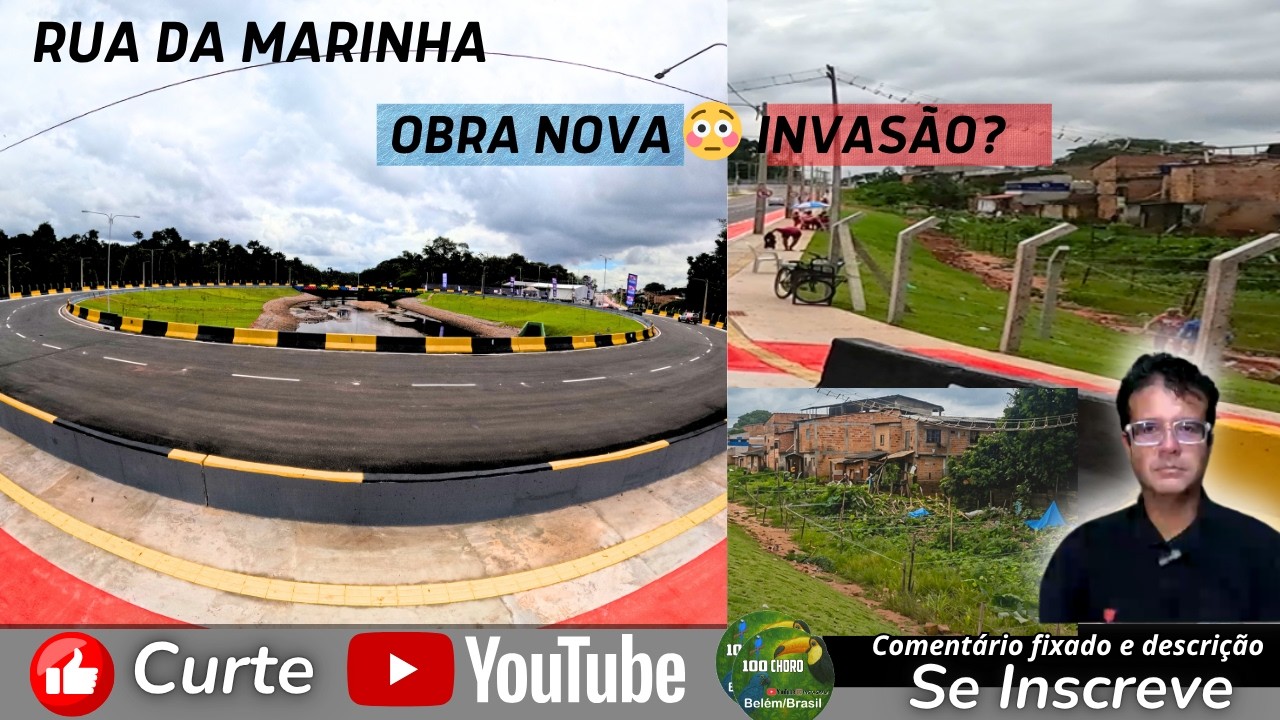 RUA da MARINHA INAUGUROU ontem… E JÁ TEM INVASÃO? O QUE ESTÁ ACONTECENDO na RUA DA MARINHA! EM BELÉM