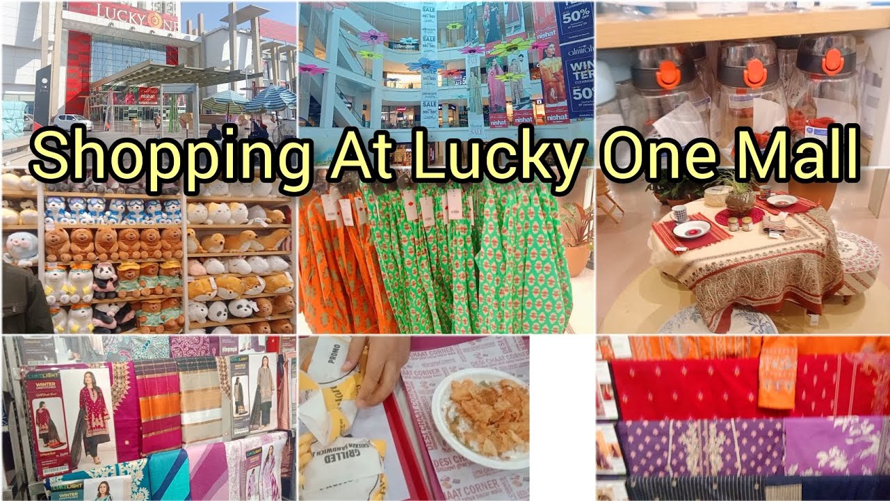 Shopping At Lucky One Mall ||Miniso|khaadi|Limelight|GullAhmed|Saya|Alkaram#shoppingvlog