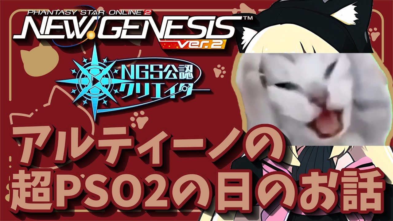 【PSO2NGS】超PSO2の日のお話【COEIROINK】