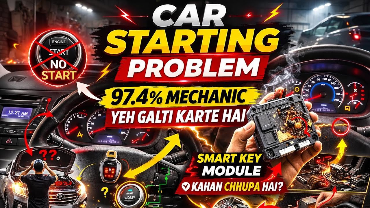 97.4% Mechanic Yeh Galti Karte Hai! 😱 | Car Starting Problem Real Reason