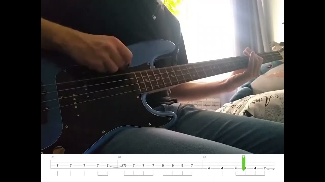 My Dead Girlfriend (死んだ僕の彼女) - shadow where it doesn't disappear【Bass Cover】