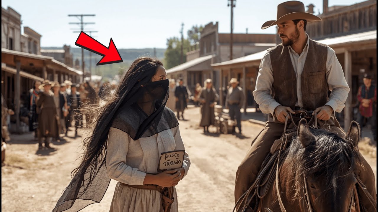 Vaquero contrat&oacute; a mujer Apache con velo como sirvienta... Cuando cay&oacute; el velo, qued&oacute; petrificado
