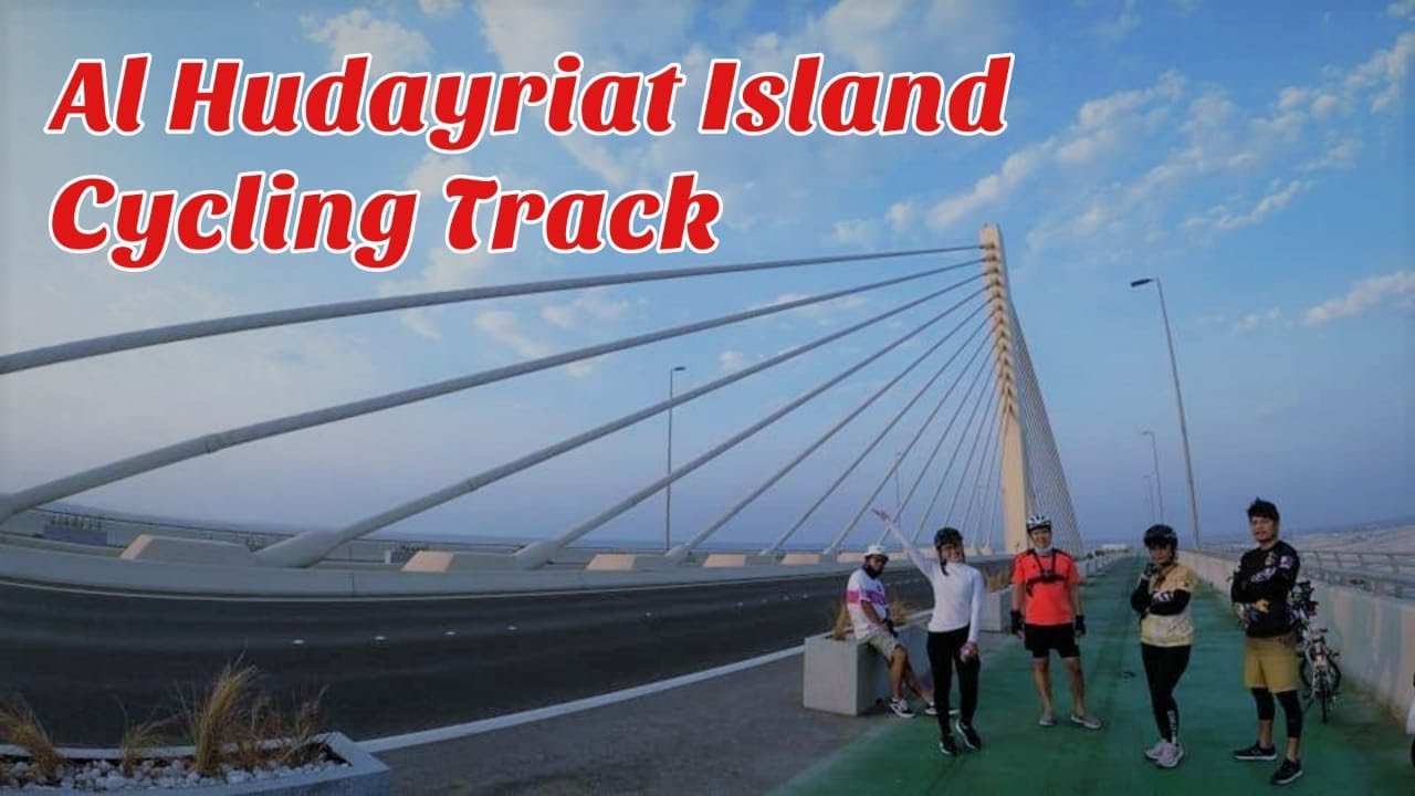 Biking Around Abu Dhabi | Al Hudayriat Island Cycling Track | Birdy Folding Bike | En_Gene_er |