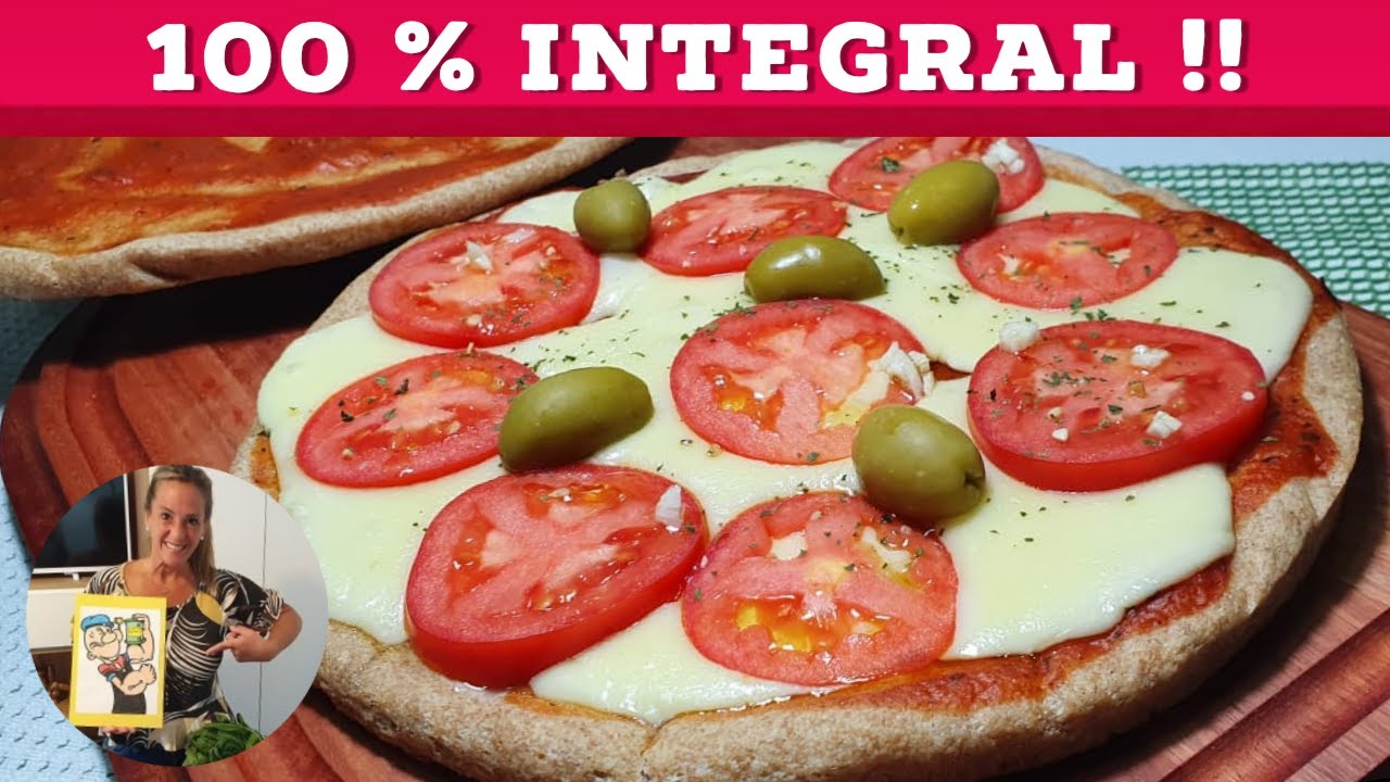 Cómo hacer una PIZZA INTEGRAL. Rica y fácil! Te dejo secretos y tips para que te salga impecable!