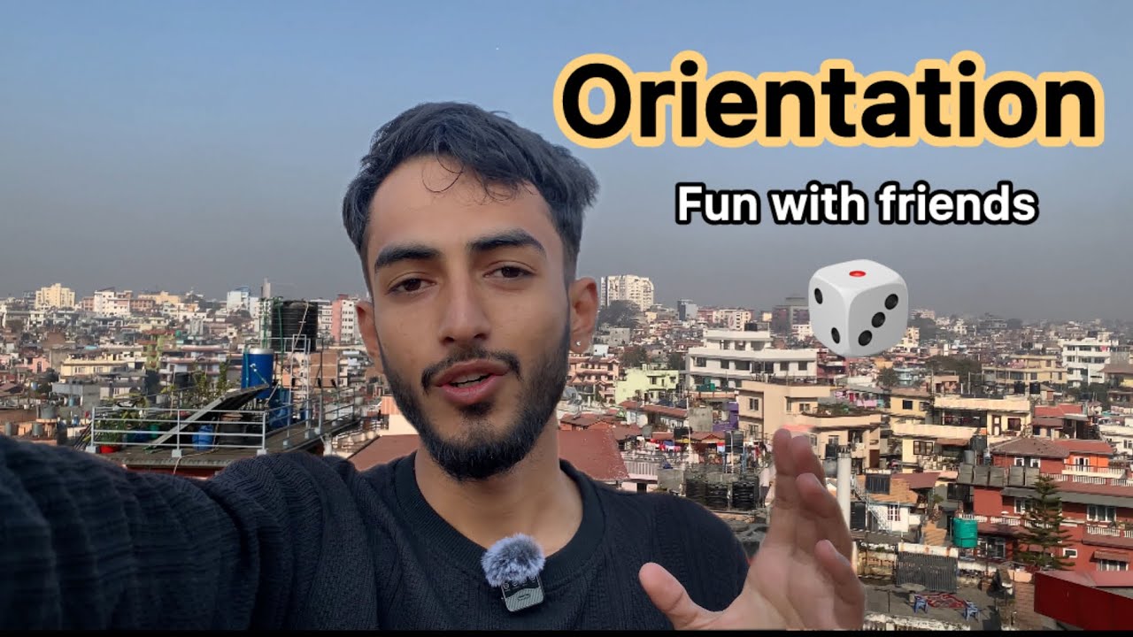 Seeing a familiar face at orientation is the ultimate green flag.👌🏼👀||Dipesh chhetri vlogs