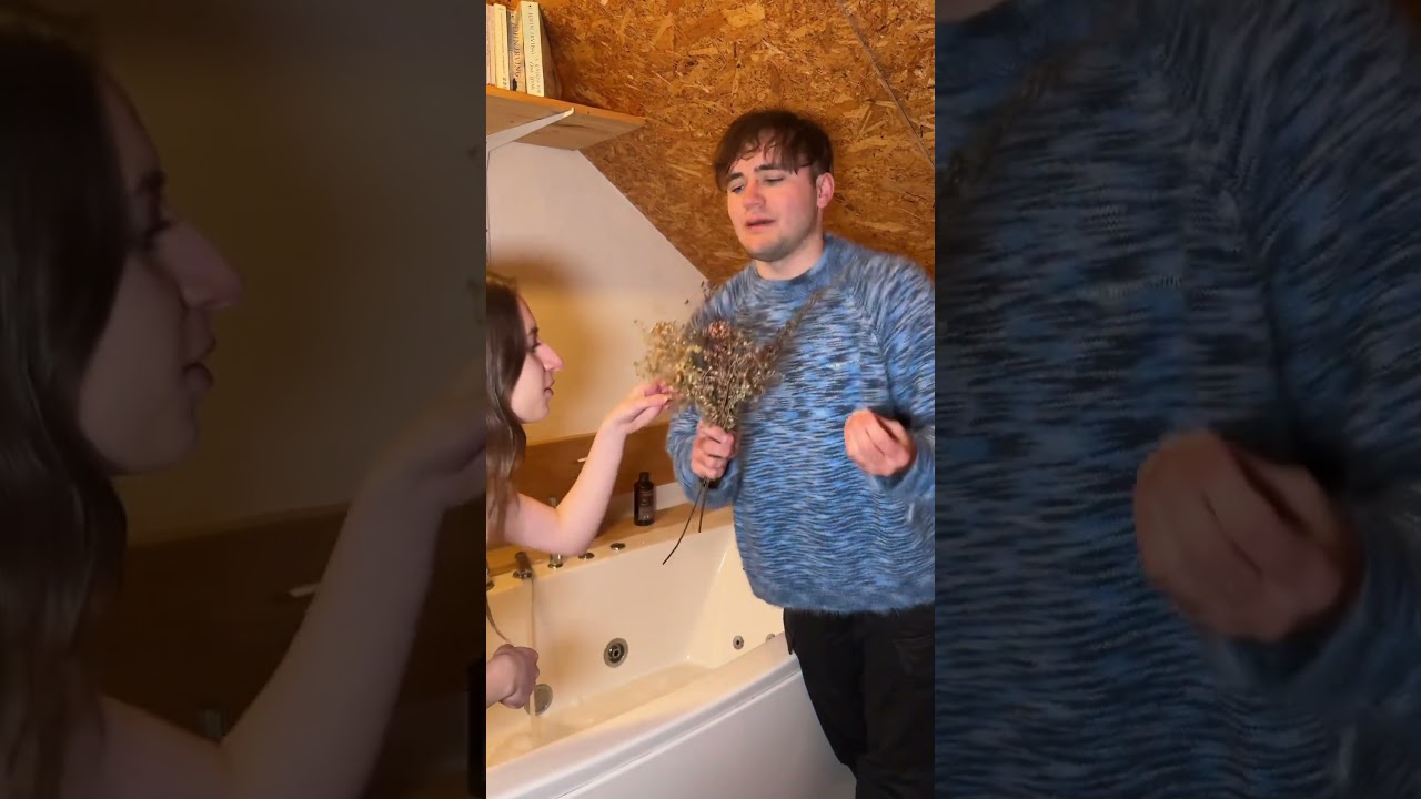 Bain de minuit avec L&eacute;vanah ! 😂