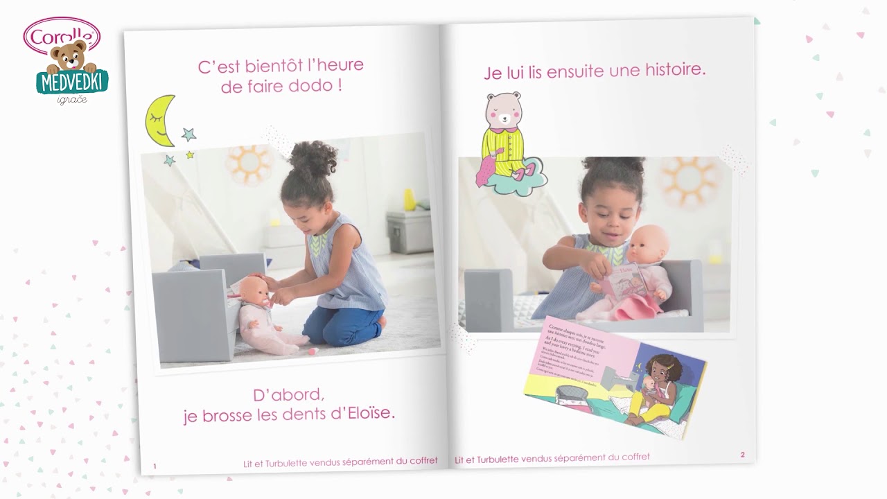 Posteljica Mon Premier Poupon B&eacute;b&eacute; Corolle