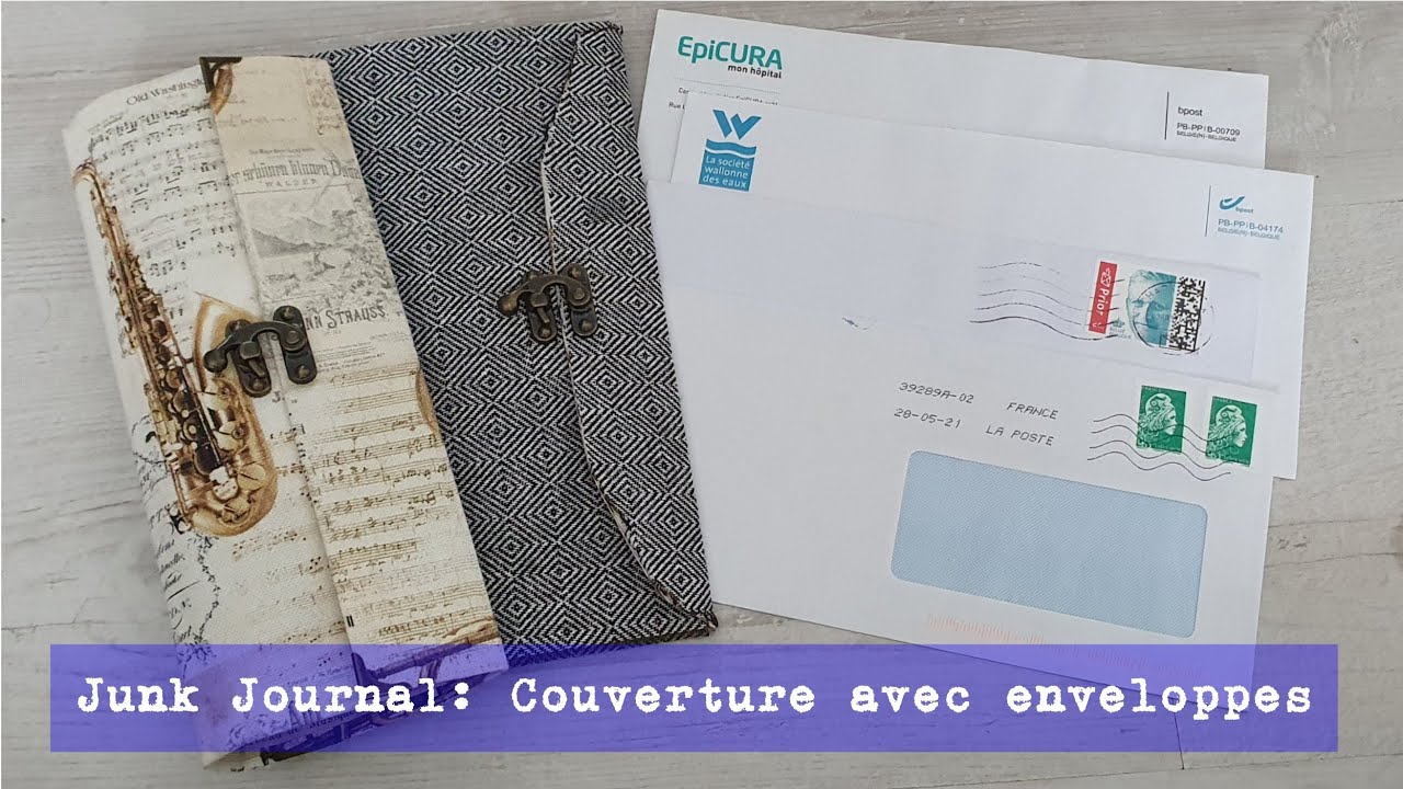 Confection d une couverture en tissu avec des enveloppes  ( Pandahall)