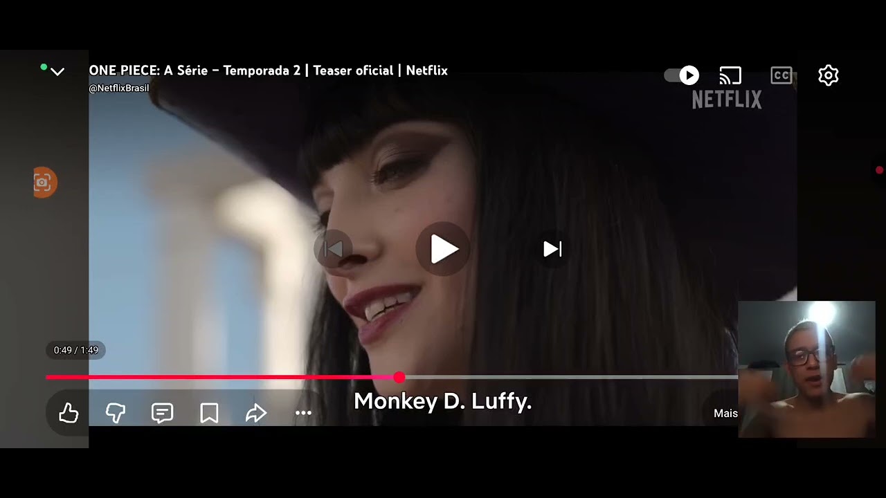 Kai Reacts: Teaser da segunda temporada de One Piece a Série 