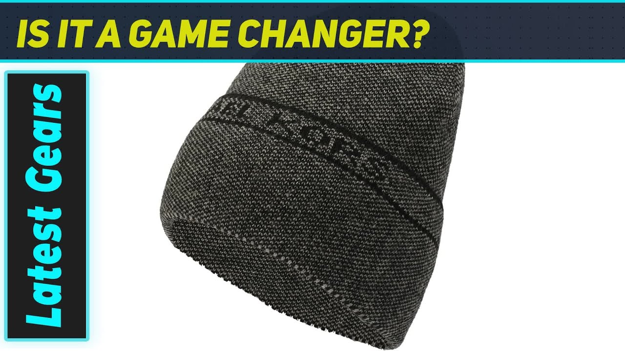 `Michael Kors Mens Sport Tape Birdseye Cuff Hat: Ultimate Winter Style