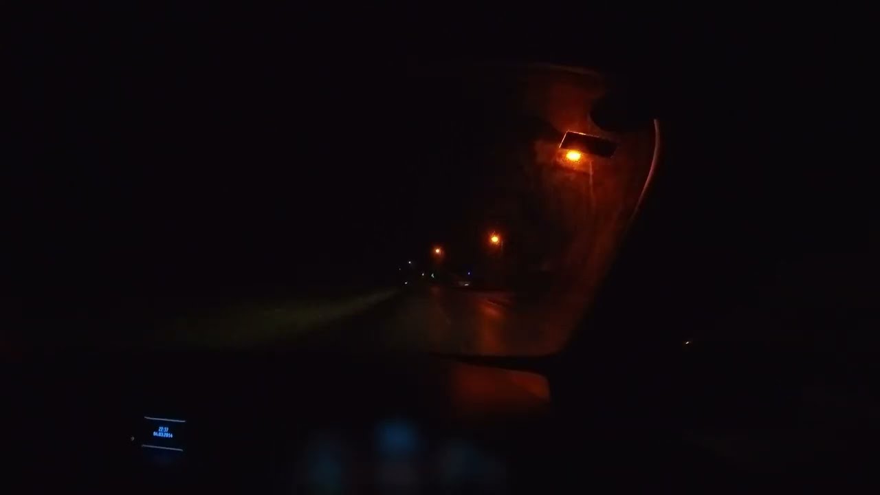 Ford Focus 1.0 Ecoboost Night POV Drive