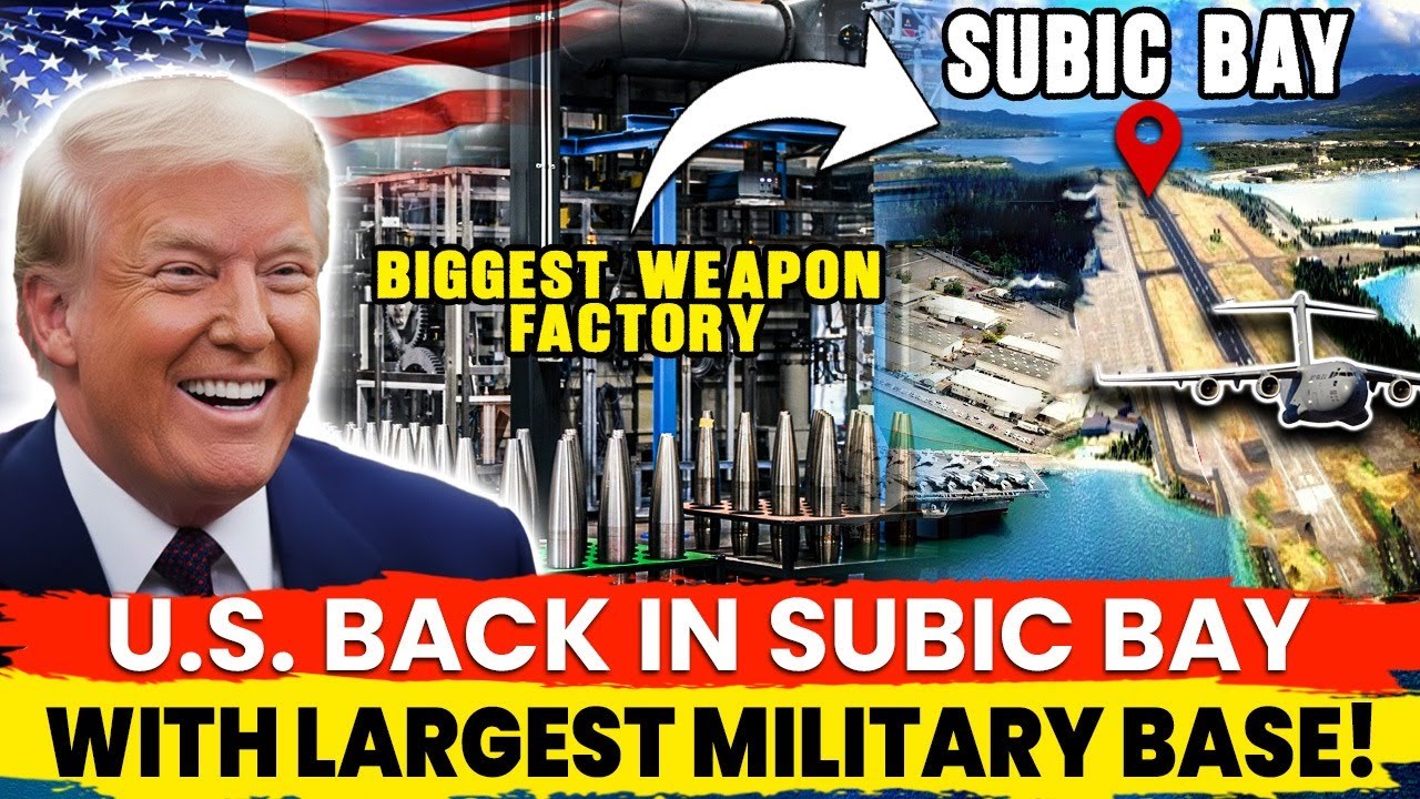 U.S. Returns to Philippines Subic Bay With World&rsquo;s Largest Military Base to Deter China