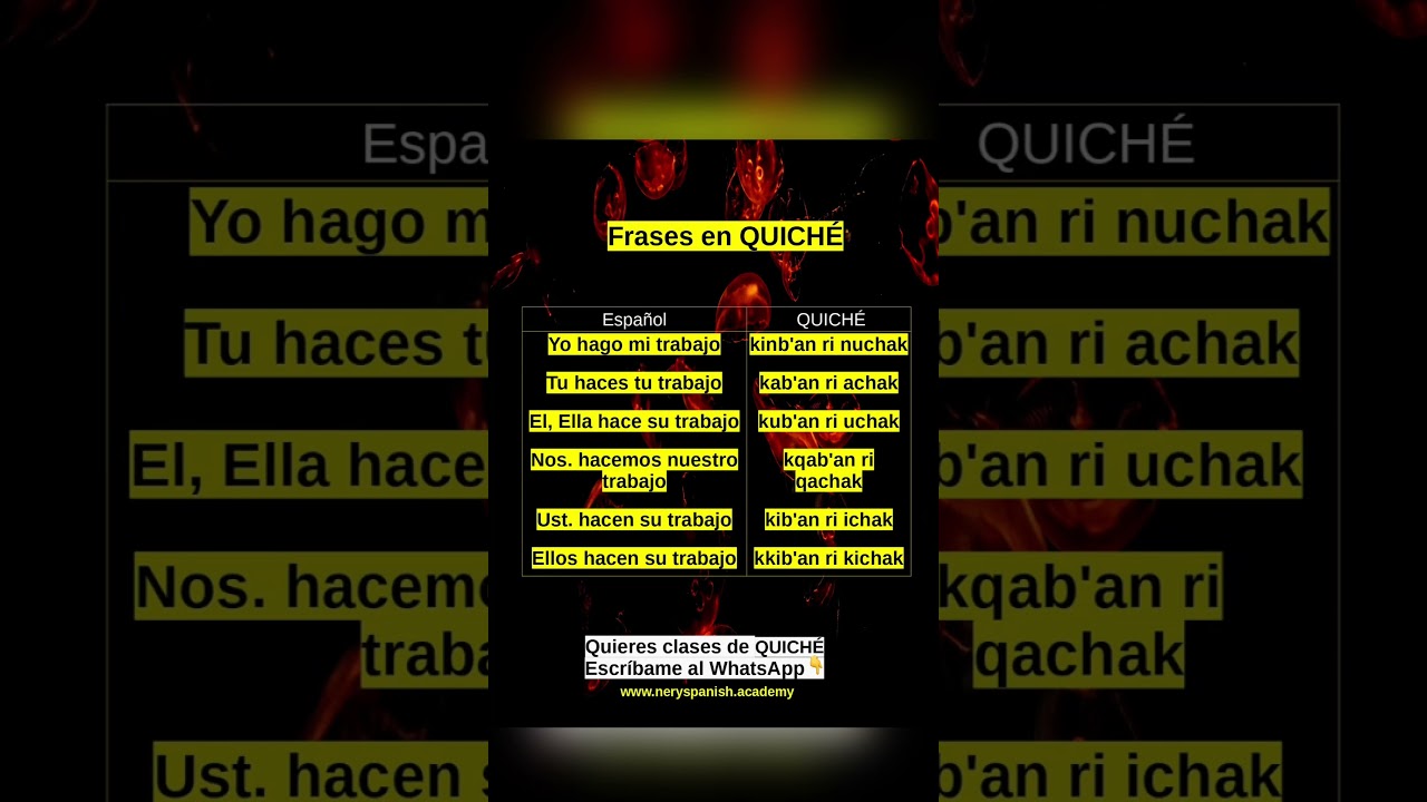 &iexcl;Aprende K'iche' Hoy Mismo! Cursos Completos para Principiantes