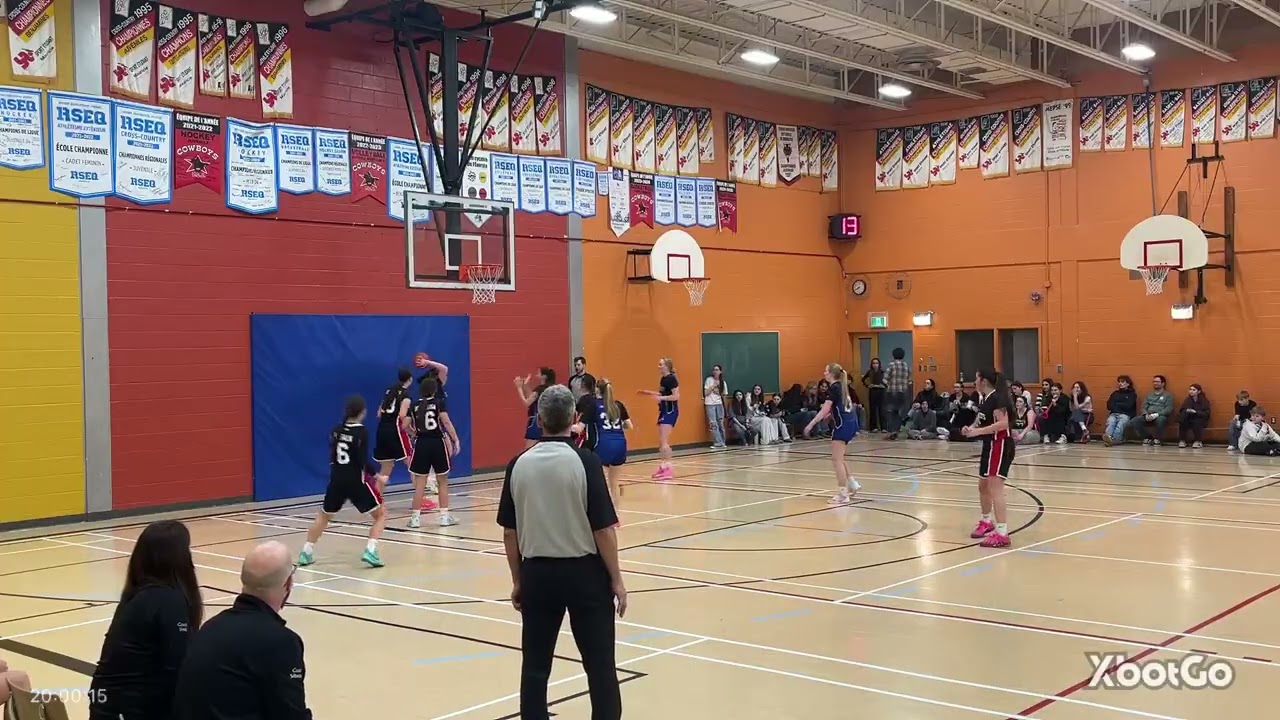 Basket Juvénile féminin D3 - match complet du 19 février contre Chavigny