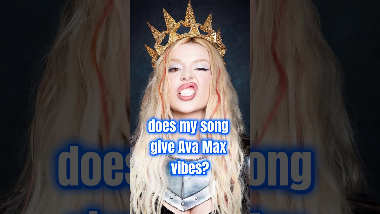 does my song give Ava Max vibes? #avamax #iwannabeyours #lovesong #newmusicfriday #indiepopartist