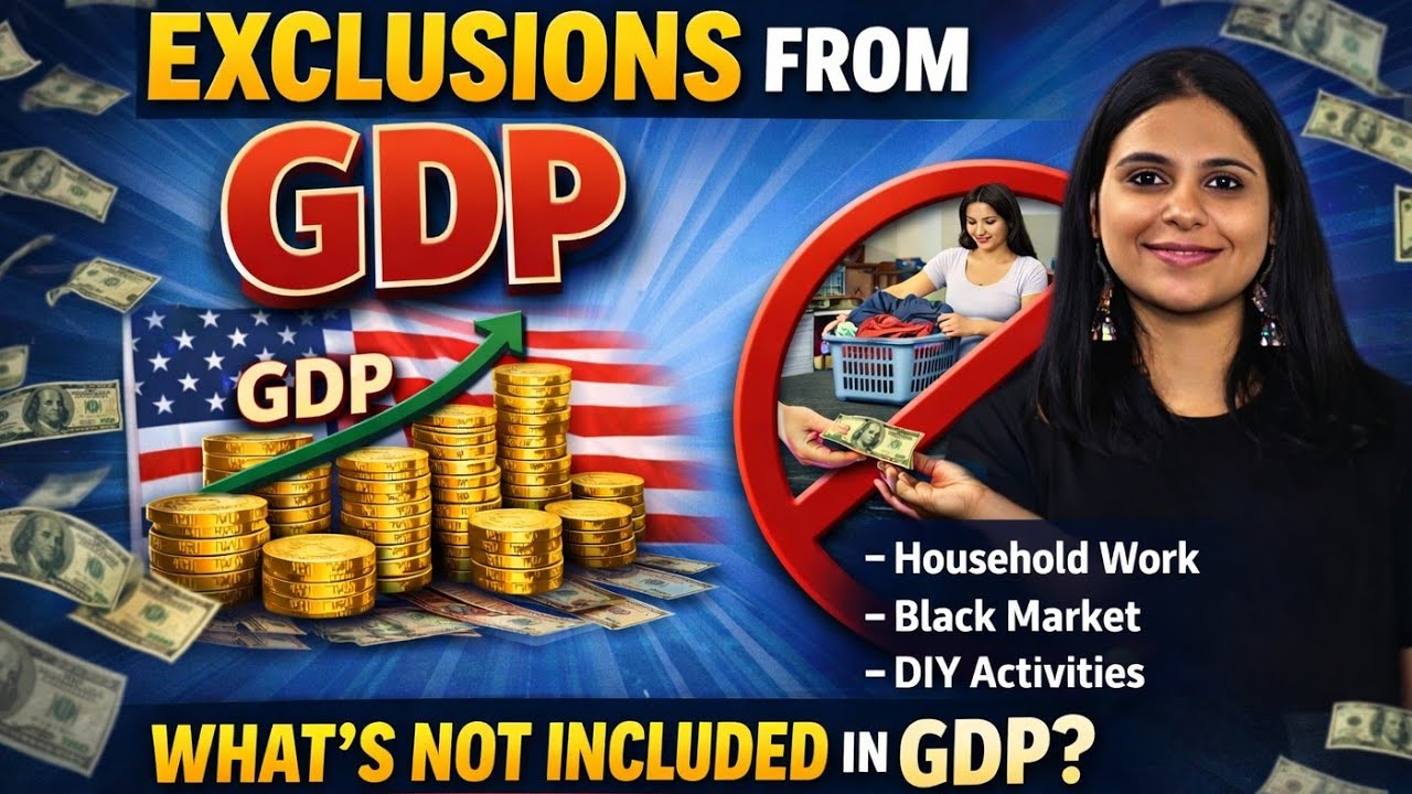 Exclusion from GDP | National Income Accounting Macroeconomics Class 12 | CUET UG ECONOMICS COACHING