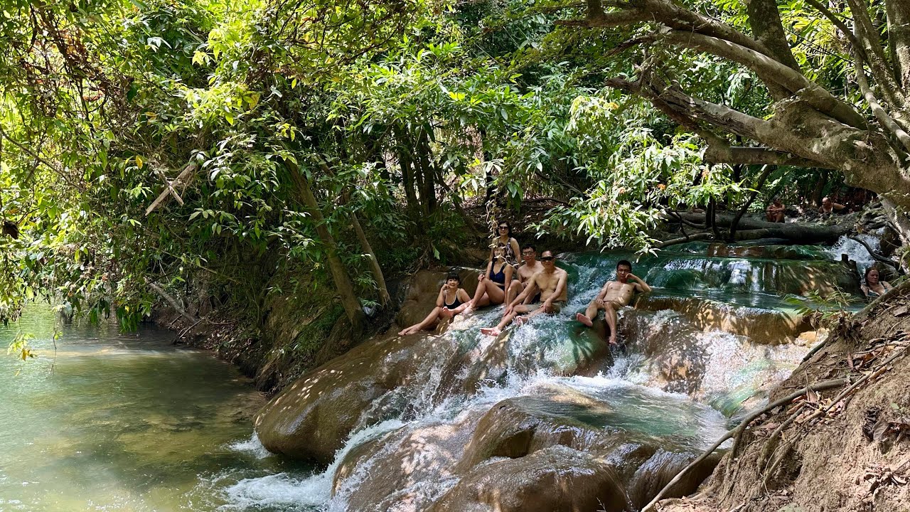陽光☀️海灘🏝️甲米跳島之旅  Part 4 - 甲米天然翡翠溫泉池(Emerald Pool)