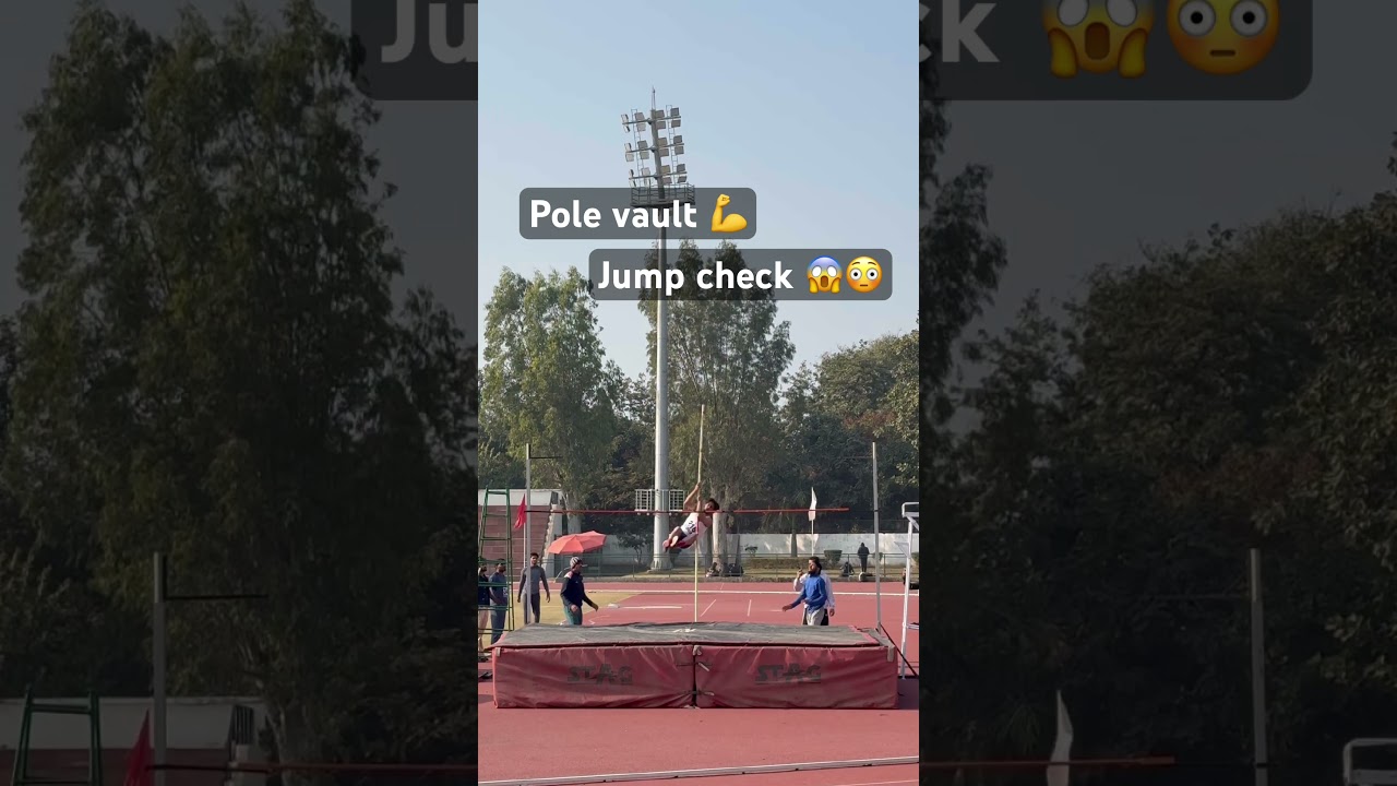 Pole vault compitition 