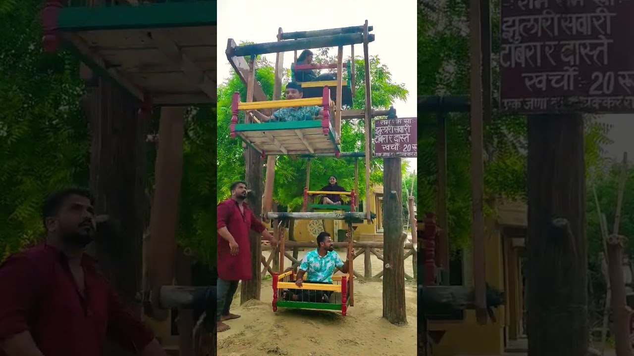 Village mini ferris wheel ride 