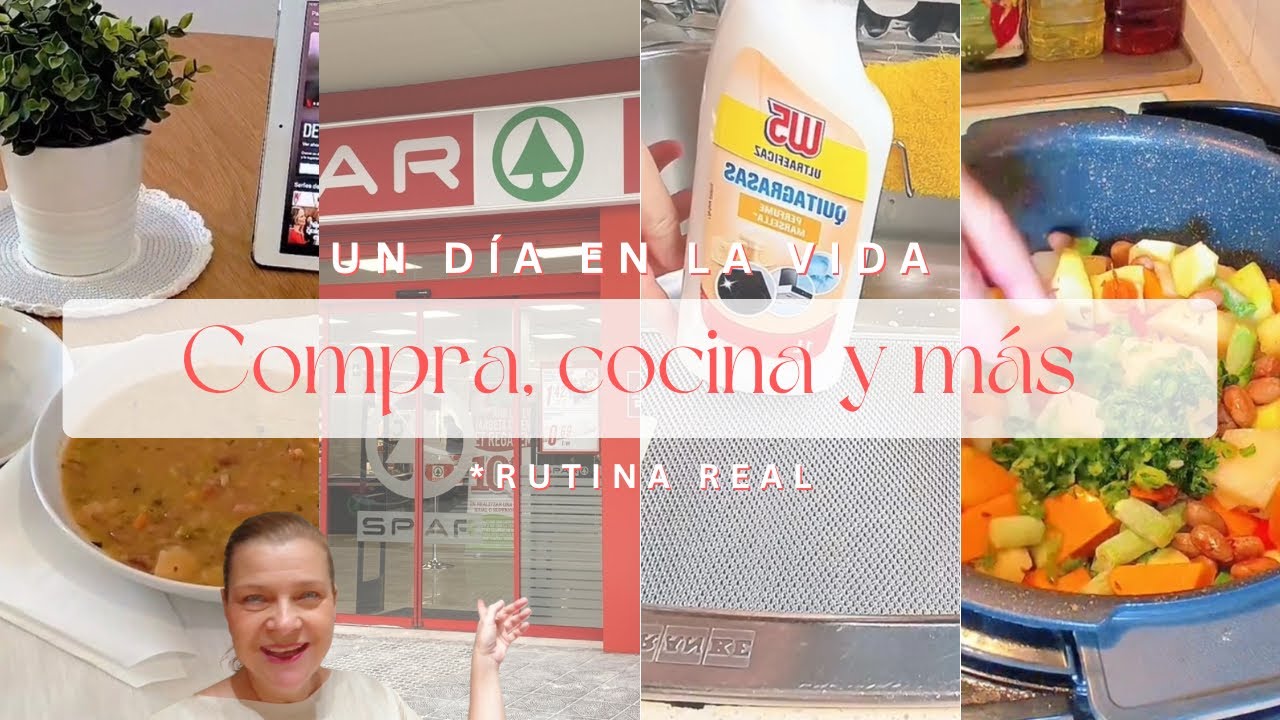 🛒Comprita SPAR👩🏼‍🍳JUDÍAS y Quitagrasas W5 