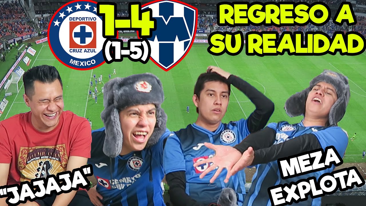 ¡VERGÜENZA AZUL! Reacciones CRUZ AZUL 1-4 MONTERREY SEMIFINAL VUELTA Concachampions 2021