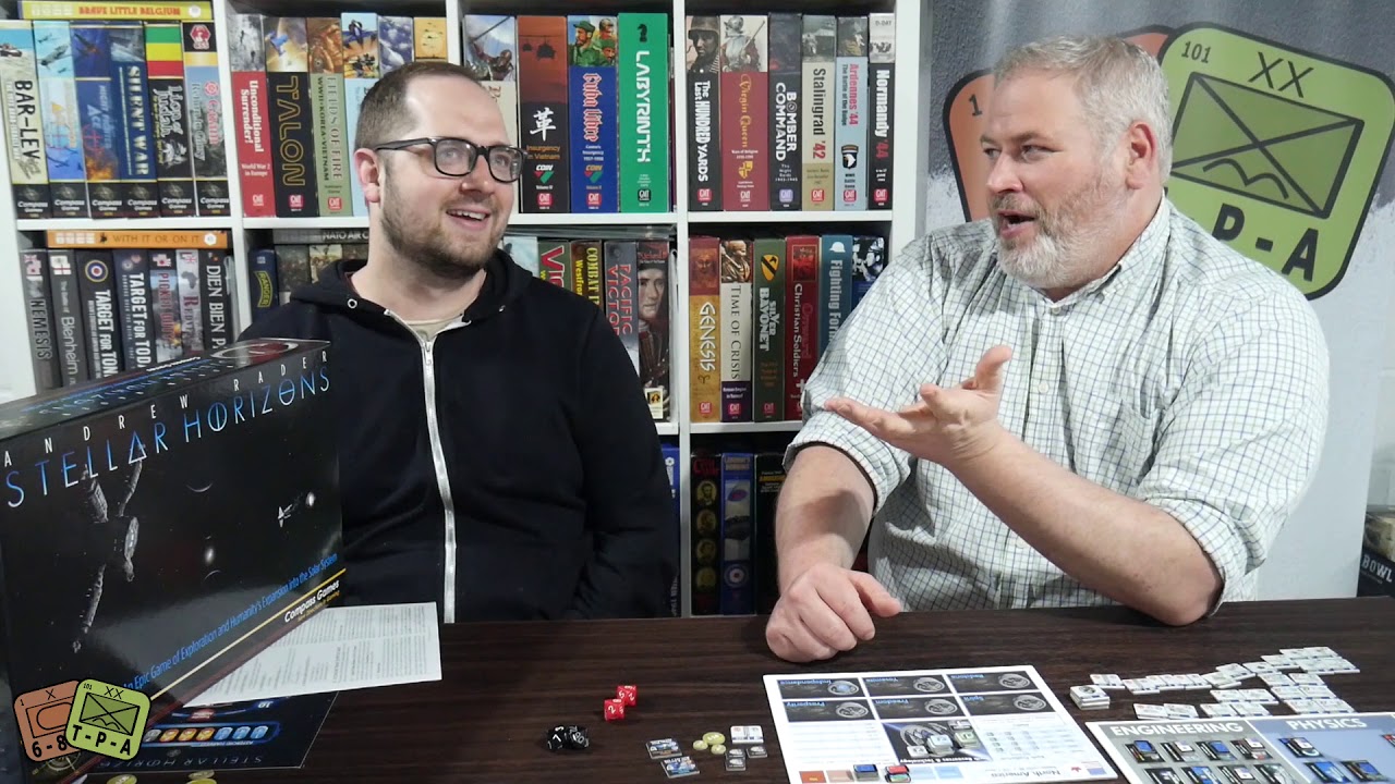 Review: Stellar Horizons from Compass Games - The Players' Aid